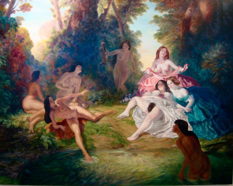 oil on canvas, 48” x 60”